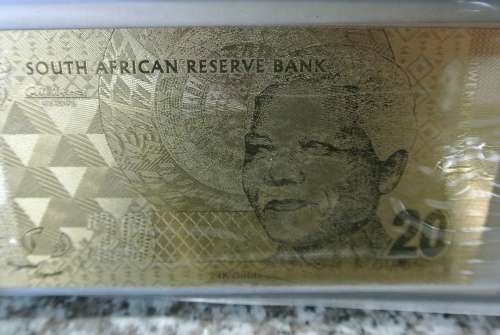 24 carat Nelson Mandela Bank Note Collection limited Edition