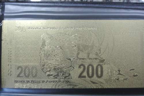 24 carat Nelson Mandela Bank Note Collection limited Edition