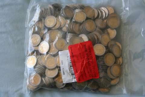 MANDELA 2008,RED LABEL JUNE 2008 - THE BEST 400 SEALED BIRTHDAY COINS