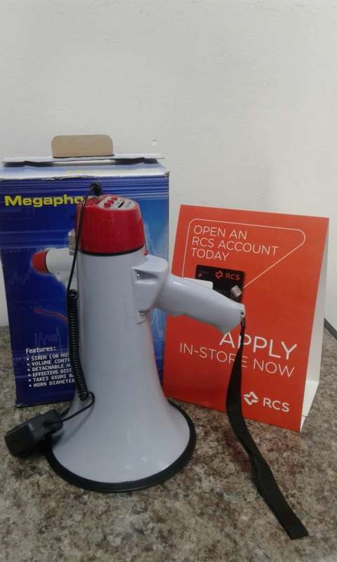MEGAPHONE SIREN