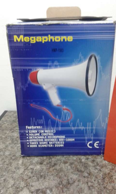 MEGAPHONE SIREN