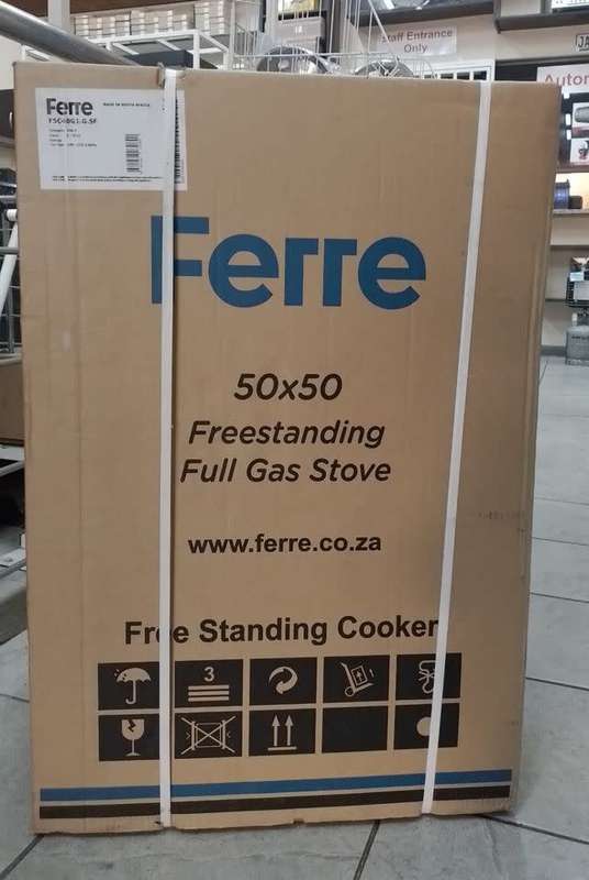 FERRE 4 PLATE GAS STOVE & OVEN