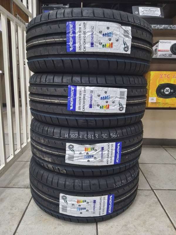 NEW TYRE 225/40R18 WINDFORCE