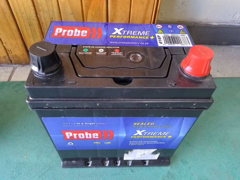 PROBE CAR BATTERY 616P  /D /UB