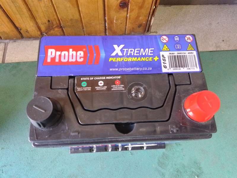 PROBE CAR BATTERY 616P  /D /UB