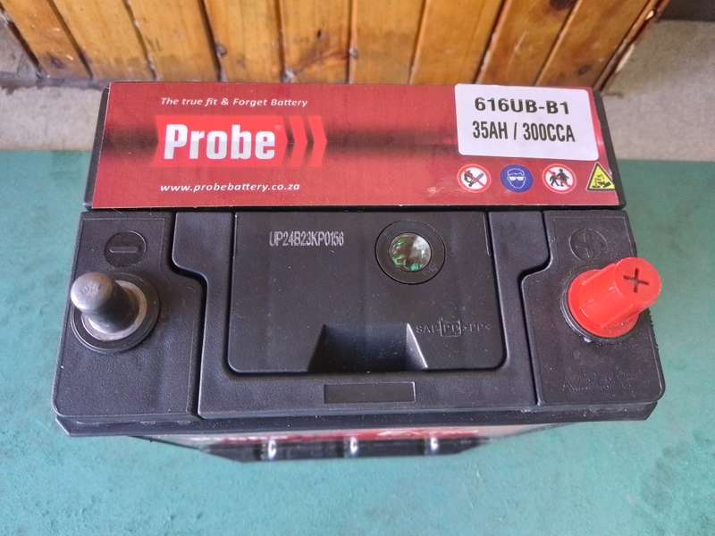 PROBE CAR BATTERY 616P  /D /UB