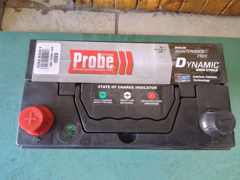 PROBE CAR BATTERY 630P