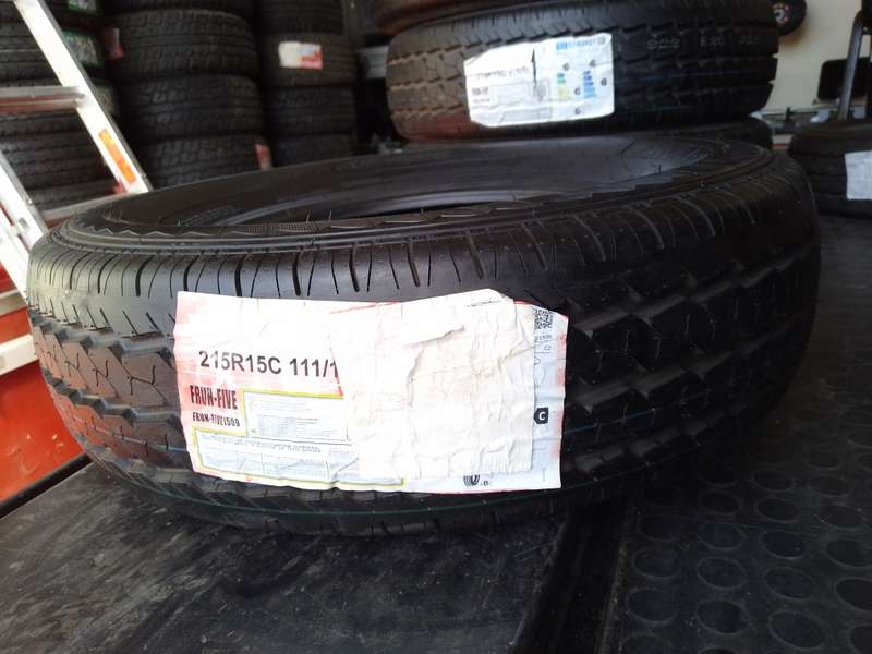 NEW TYRE 215R15C FULLRUN