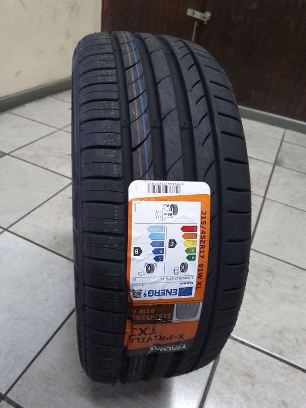 NEW TYRE 215/45R17 TRACMAX