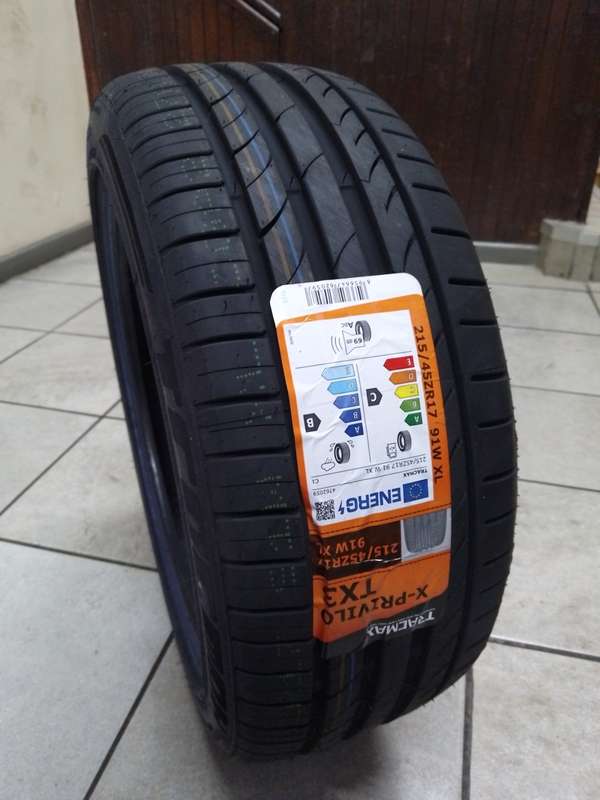 NEW TYRE 215/45R17 TRACMAX