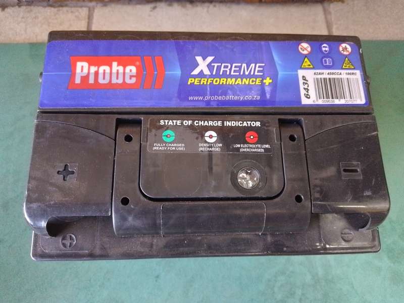 PROBE CAR BATTERY 643P