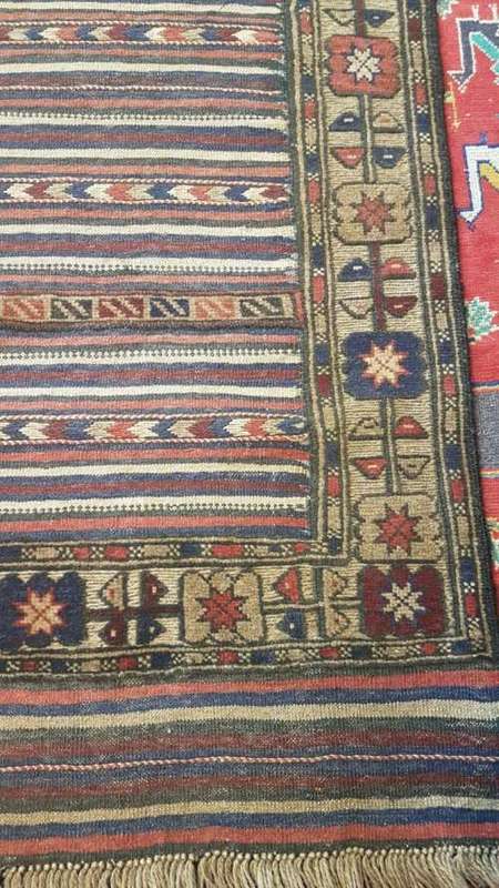Persian carpet afg timani kelim 190 x 120(with certificate)