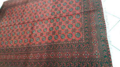 AFGHAN TORKAMAN HAND WOVEN 2M X 3M (WITH CERTIFICATE)