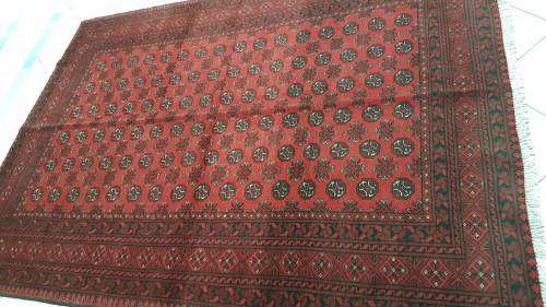 AFGHAN TORKAMAN HAND WOVEN 2M X 3M (WITH CERTIFICATE)