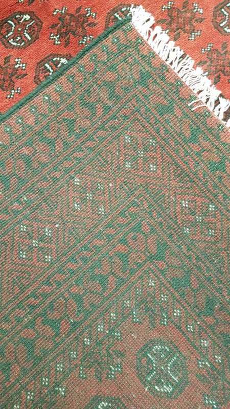 AFGHAN TORKAMAN HAND WOVEN 2M X 3M (WITH CERTIFICATE)