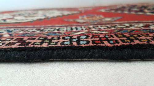 PERSIAN CARPET HAMADAN RUNNER 390cm x 70cm HAND KNOTTED (with certificate)