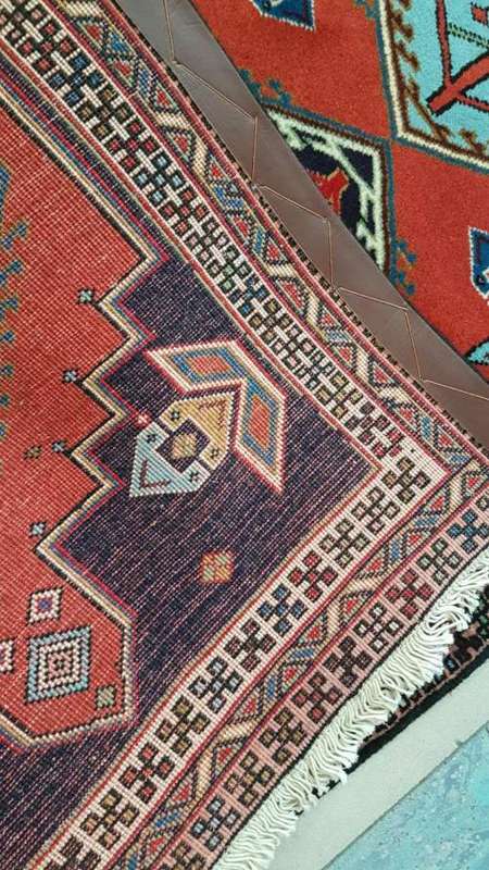 PERSIAN CARPET HAMADAN RUNNER 390cm x 70cm HAND KNOTTED (with certificate)