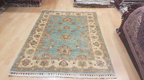 Persian Carpet Afghan Chobi 148cm x 107cm Handmade (with certificate)