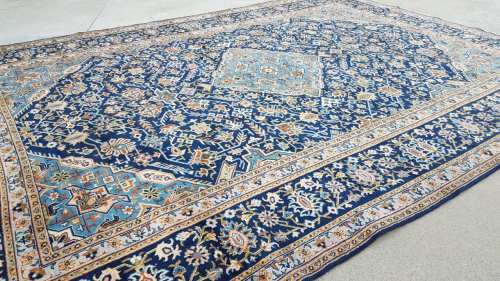 Persian Kashan Carpet 406cm x 288cm Hand Knotted