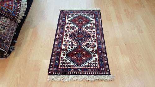 Very Fine Persian Yalemeh 100cm x 60cm Hand Knotted