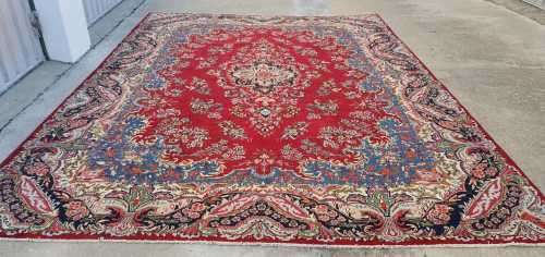 Persian Sabzevar Carpet 424cm x 304cm Hand Knotted