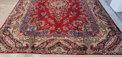 Persian Sabzevar Carpet 424cm x 304cm Hand Knotted
