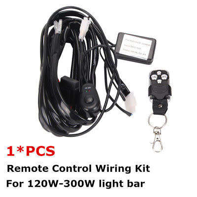 12V Lead 40A Remote Control Wiring Harness Kit Switch Relay Led Work Light Bar