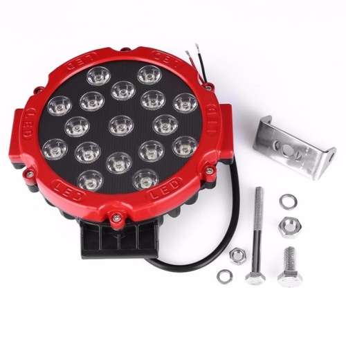 Brand new 51W RED  LED DRIVING LIGHTS , OFF ROAD