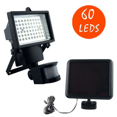 Bulk from 6pcs///60 LED Solar Motion Security Light Outdoor Sensor Floodlight