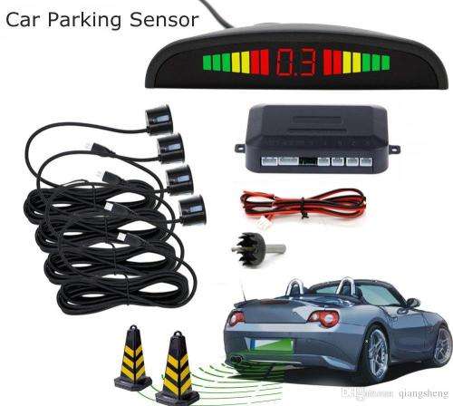 Car Auto Parktronic LED Parking Sensor With 4 Sensors Reverse Backup Car Parking Radar system