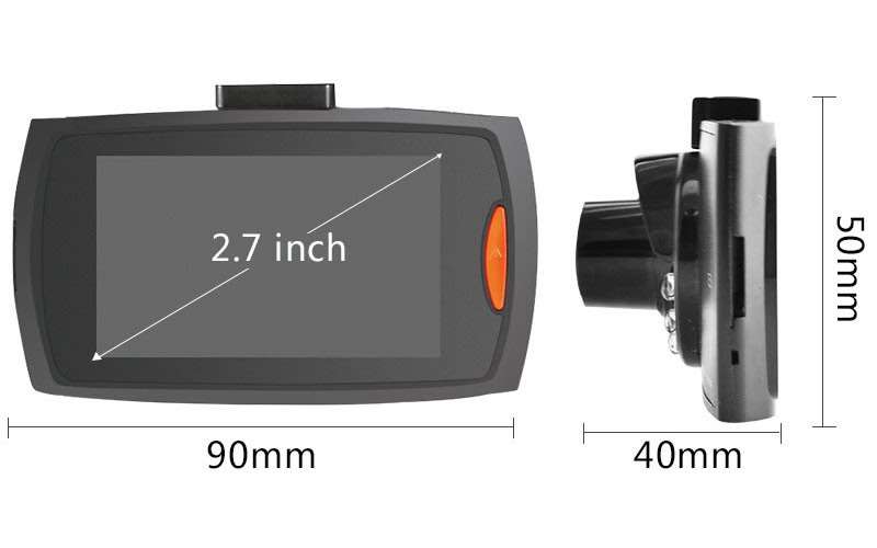 Full HD Car DVR CamCorder