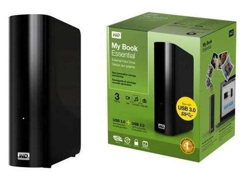 3TB MASSIVE WESTERN DIGITAL WD My Book Essential 3TB 3.5" ***Cheapest on the internet***3000GB SPACE