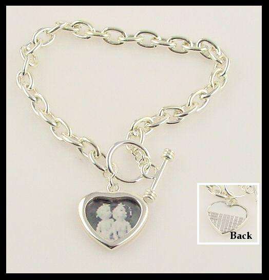 HEART BRACELET with Picture Frame!!!