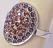 SUPERB CITRINE Sterling Silver Ring.