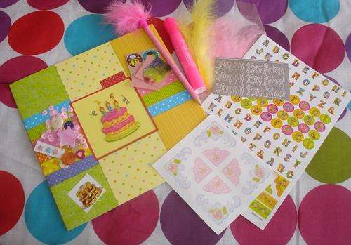Birthday Scrapbook Kit