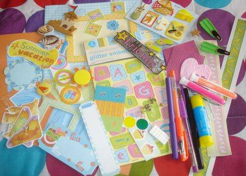Family Holiday Scrapbooking Collection of Items