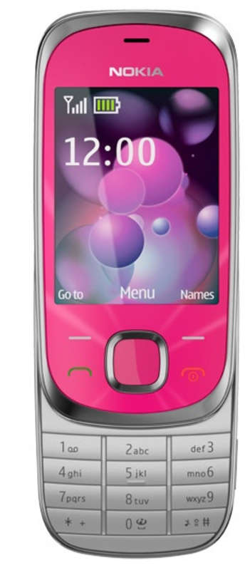 NOKIA 7230 pink MOBILE PHONE - REFURBISHED GRADE AA - UNLOCKED - WARRANTY +8G free memory card