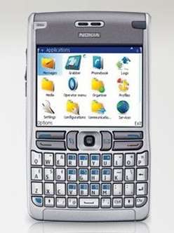 Nokia E61 Mobile phone (Unlocked) 3G Smart Wi-Fi Used Qwerty MP3 player Grade B Silver gray