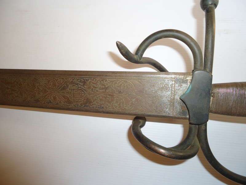 ANTIQUE SPANISH RAPIER SWORD