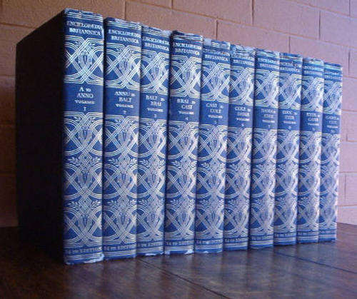 1929 ENCYCLOPEDIA BRITANNICA - 14 th. EDITION - 24 books