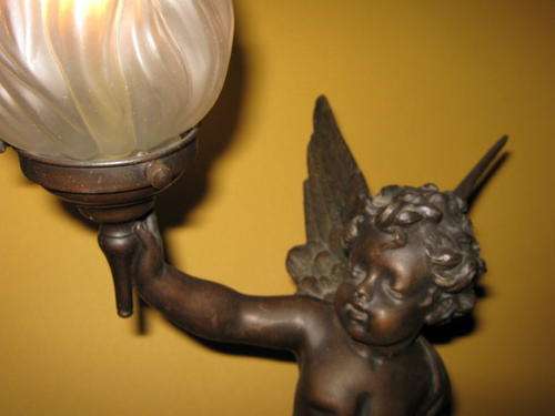 BRUCHON CHERUB LAMP