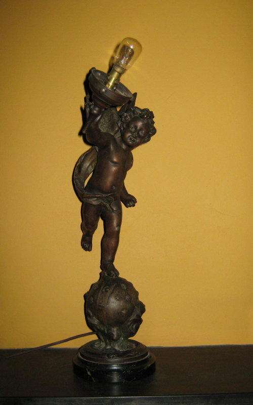 BRUCHON CHERUB LAMP