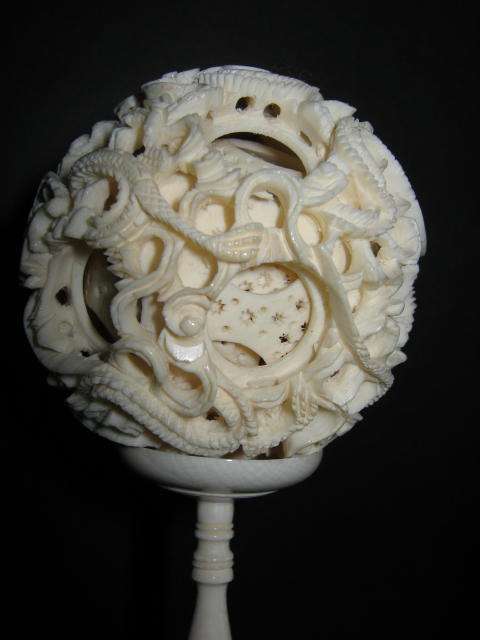 CHINESE IVORY PUZZLE BALL