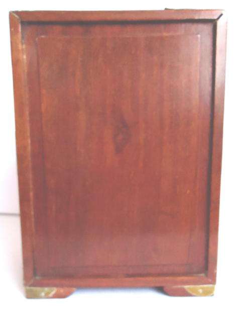 CHINESE HARDWOOD JEWELLERY BOX