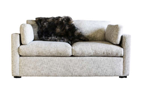 Two Seater Fabric Couch / Sofa
