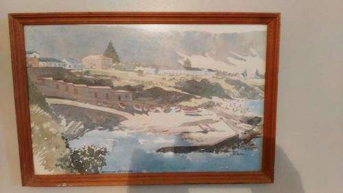 TONY DE FREITAS ORIGINAL WATERCOLOUR