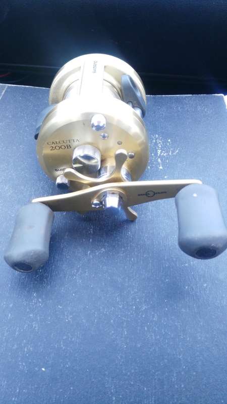 SHIMANO CALCUTTA 200B GOLD REEL