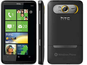 HTC HD7 cellphone smartphone