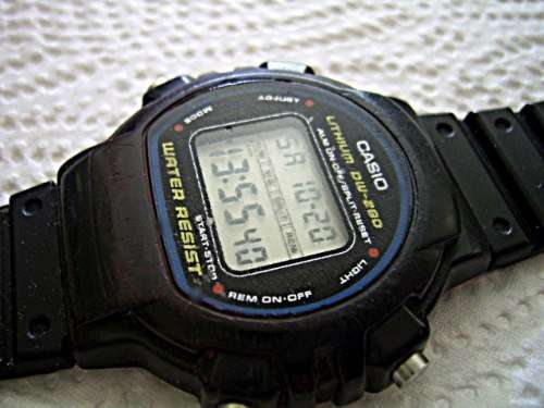 VINTAGE CASIO DW - 280 ALARM CHRONO
