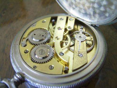 VINTAGE SWISS FARMERS ORNATE POCKET WATCH--NOT WORKING